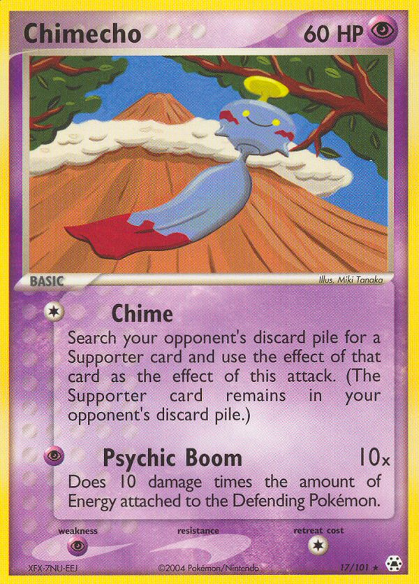 Chimecho (17/101) [EX: Hidden Legends] | Play N Trade Winnipeg