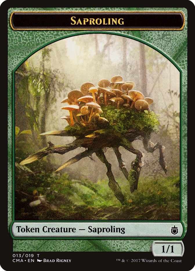 Saproling [Commander Anthology Tokens] | Play N Trade Winnipeg