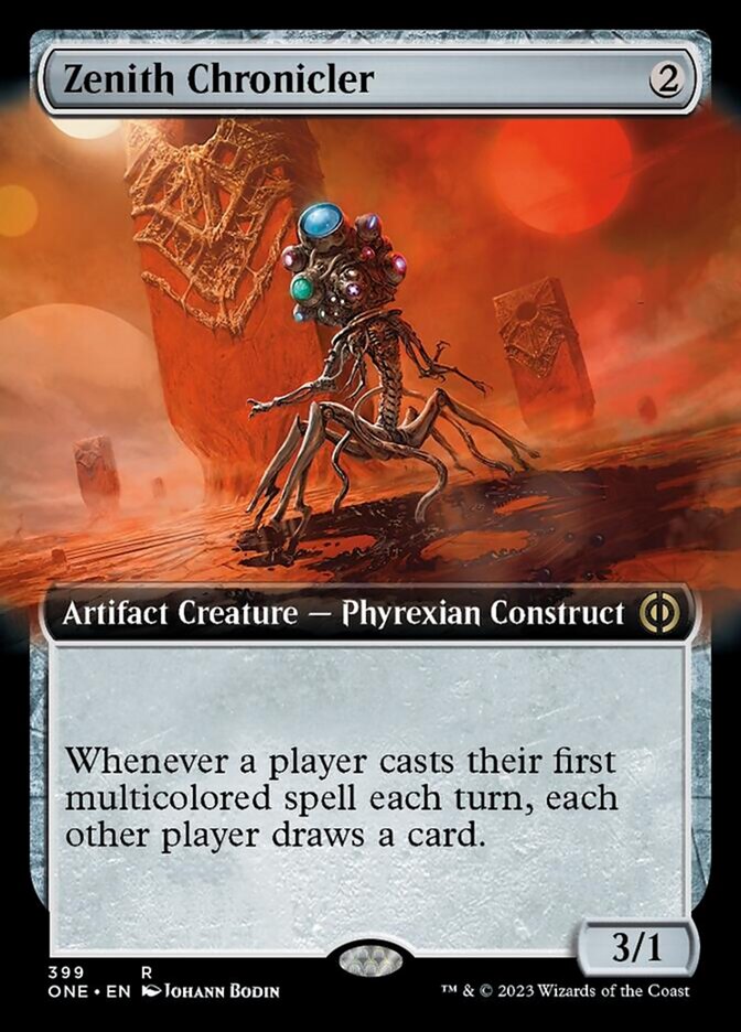 Zenith Chronicler (Extended Art) [Phyrexia: All Will Be One] | Play N Trade Winnipeg