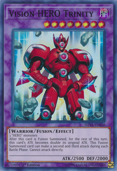 Vision HERO Trinity [SHVA-EN036] Super Rare | Play N Trade Winnipeg