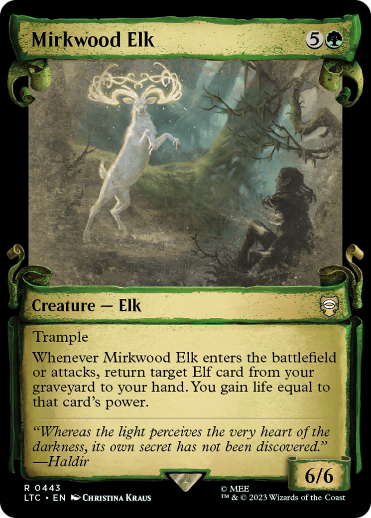 Mirkwood Elk [The Lord of the Rings: Tales of Middle-Earth Commander Showcase Scrolls] | Play N Trade Winnipeg