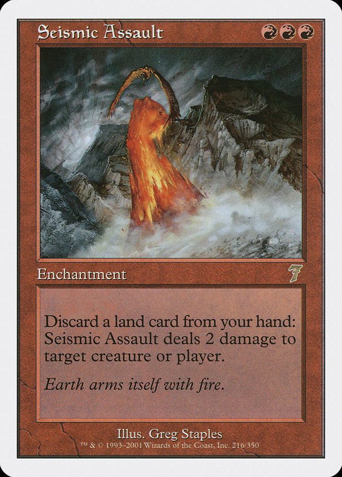 Seismic Assault [Seventh Edition] | Play N Trade Winnipeg