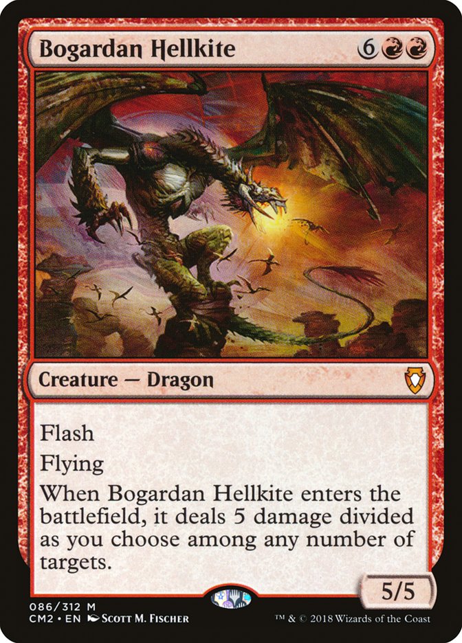 Bogardan Hellkite [Commander Anthology Volume II] | Play N Trade Winnipeg