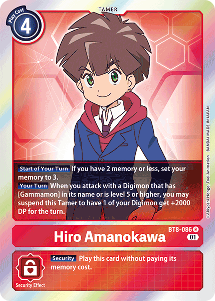 Hiro Amanokawa [BT8-086] [New Awakening] | Play N Trade Winnipeg