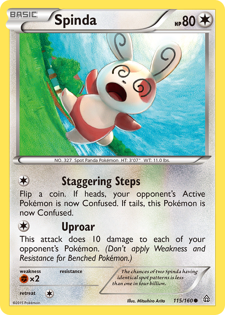 Spinda (115/160) [XY: Primal Clash] | Play N Trade Winnipeg