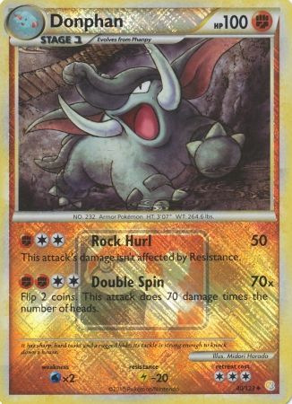 Donphan (40/123) (League Promo) [HeartGold & SoulSilver: Base Set] | Play N Trade Winnipeg