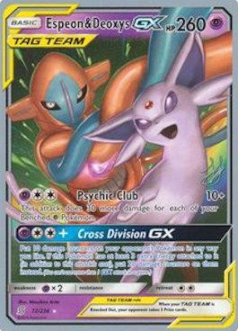 Espeon & Deoxys GX (72/236) (Perfection - Henry Brand) [World Championships 2019] | Play N Trade Winnipeg