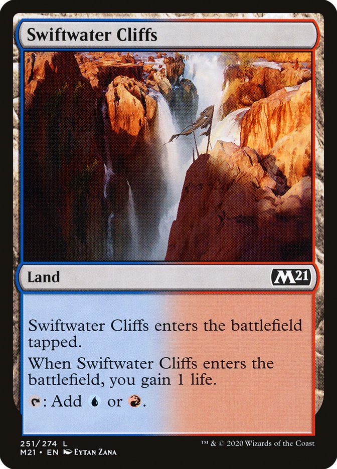 Swiftwater Cliffs [Core Set 2021] | Play N Trade Winnipeg