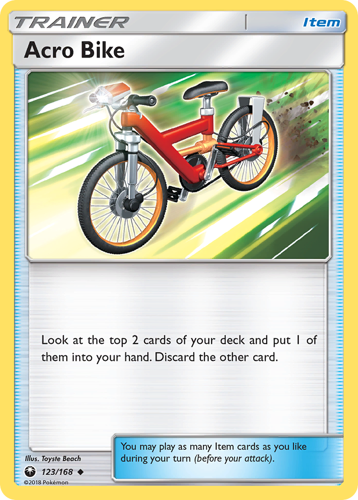 Acro Bike (123/168) [Sun & Moon: Celestial Storm] | Play N Trade Winnipeg