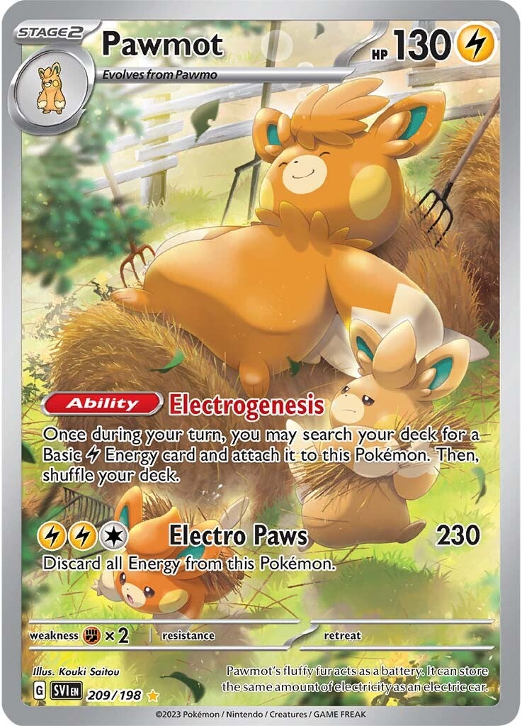 Pawmot (209/198) [Scarlet & Violet: Base Set] | Play N Trade Winnipeg