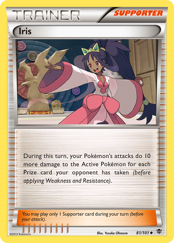 Iris (81/101) [Black & White: Plasma Blast] | Play N Trade Winnipeg