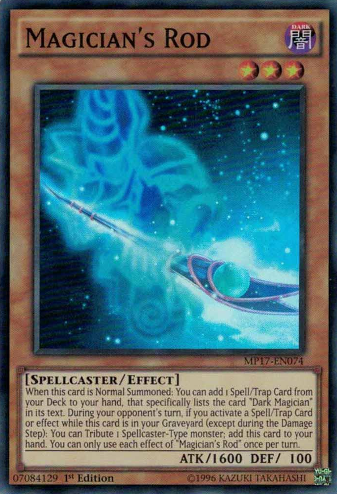 Magician's Rod [MP17-EN074] Super Rare | Play N Trade Winnipeg