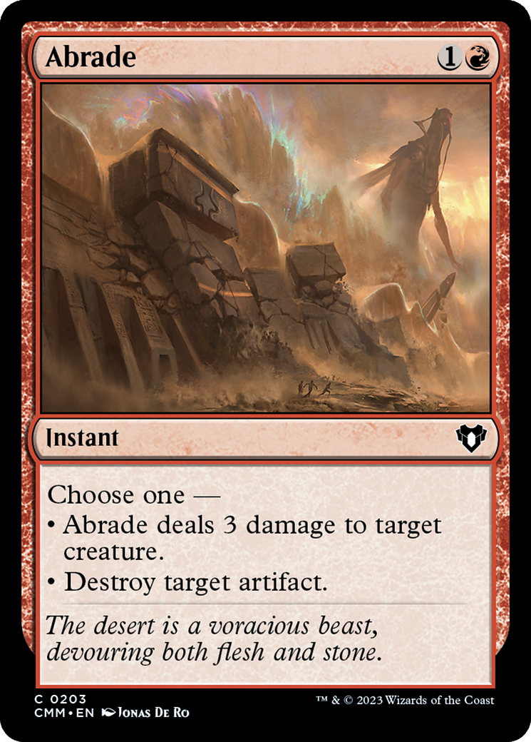 Abrade [Commander Masters] | Play N Trade Winnipeg