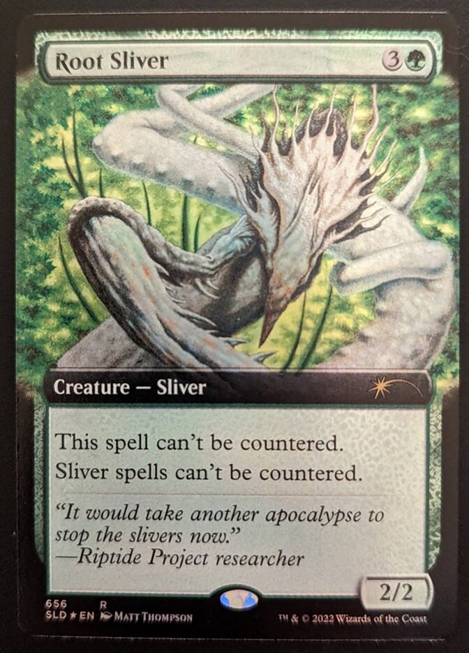 Root Sliver (Extended Art) [Secret Lair Drop Promos] | Play N Trade Winnipeg