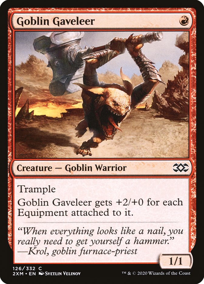 Goblin Gaveleer [Double Masters] | Play N Trade Winnipeg