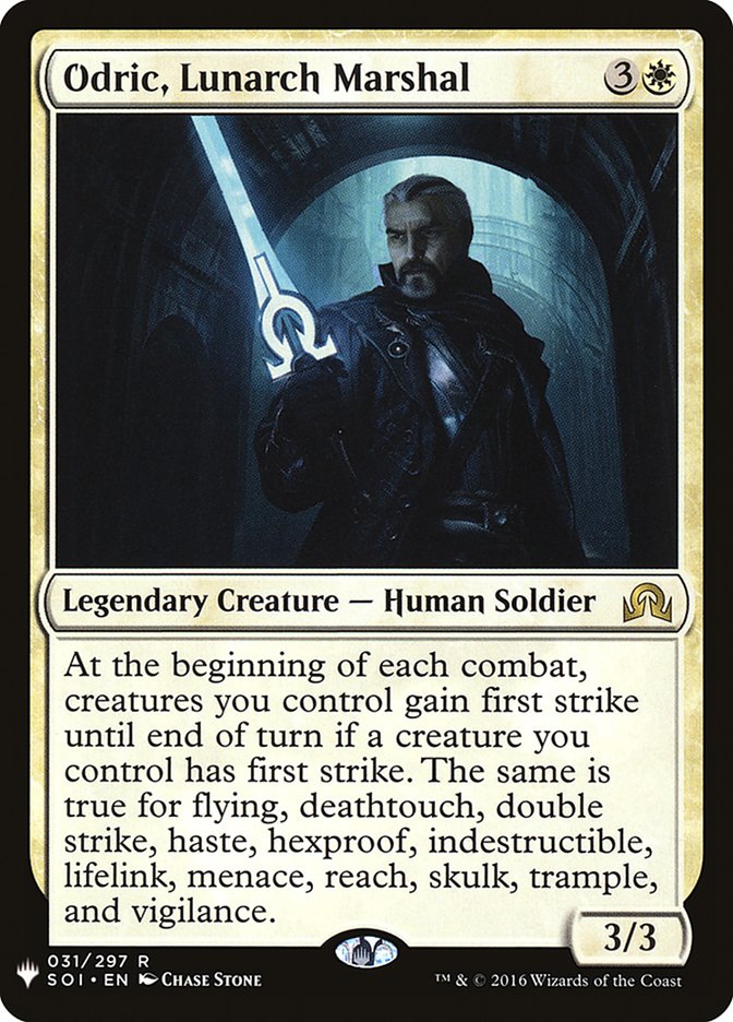 Odric, Lunarch Marshal [Mystery Booster] | Play N Trade Winnipeg