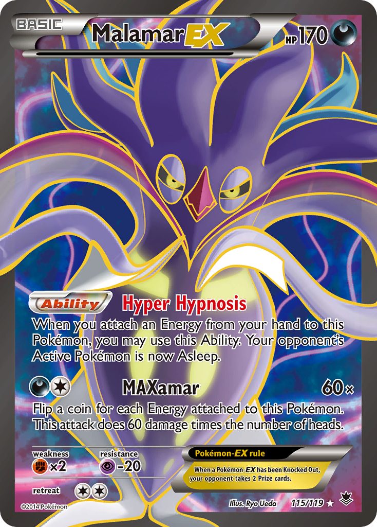 Malamar EX (115/119) [XY: Phantom Forces] | Play N Trade Winnipeg