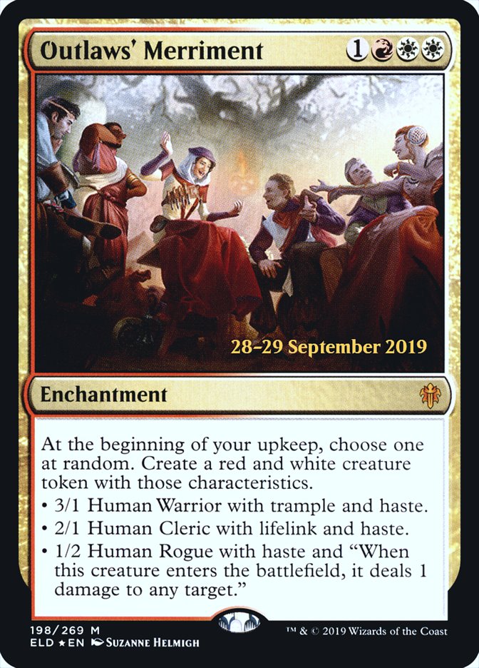 Outlaws' Merriment  [Throne of Eldraine Prerelease Promos] | Play N Trade Winnipeg