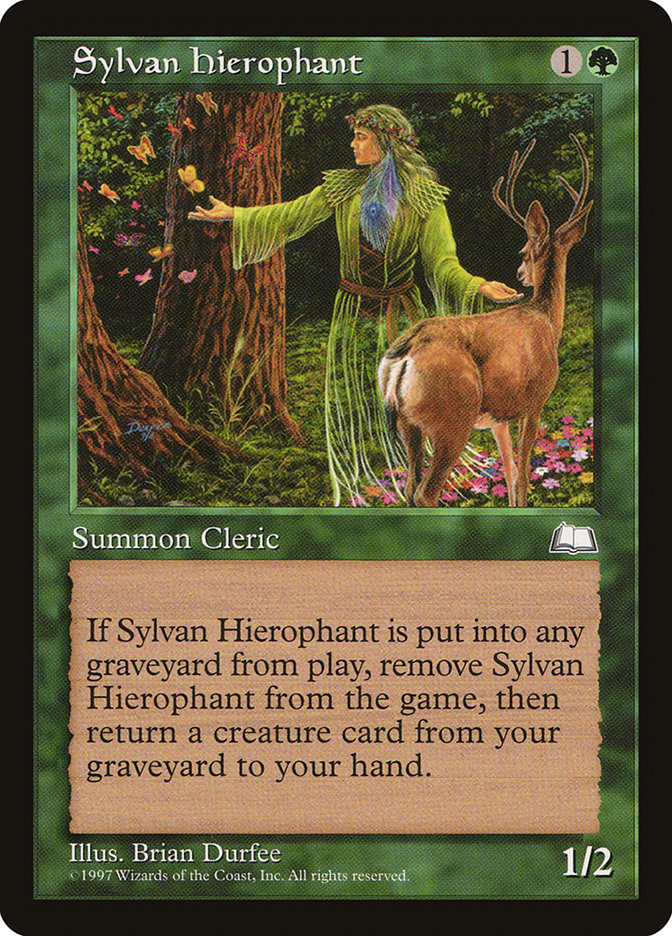 Sylvan Hierophant [Weatherlight] | Play N Trade Winnipeg