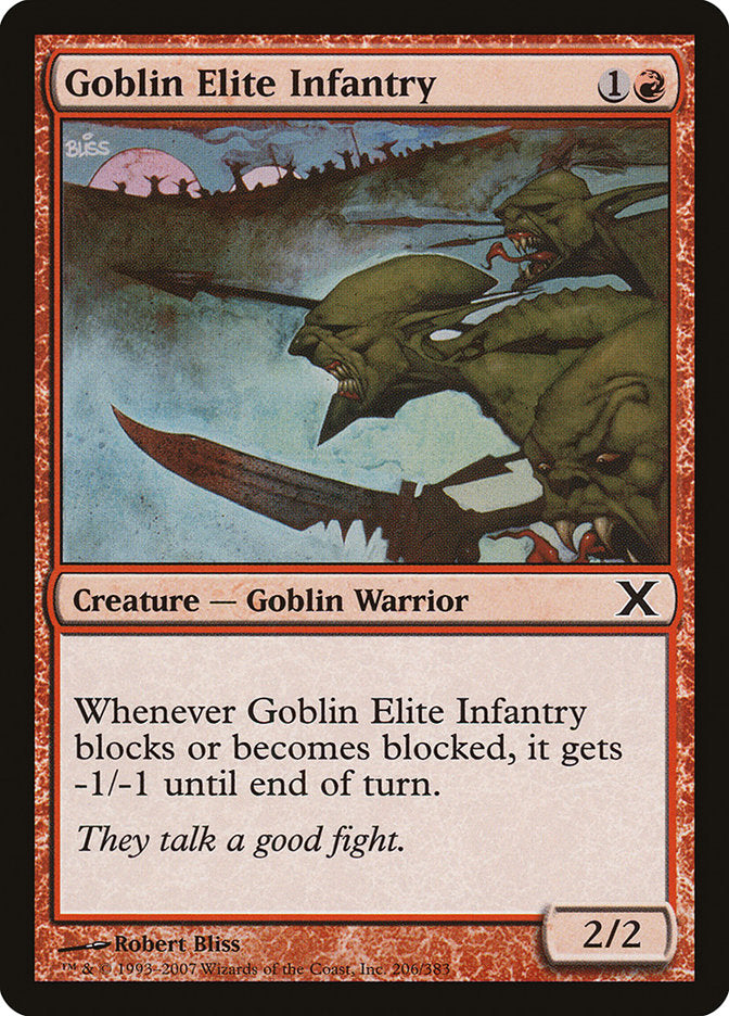 Goblin Elite Infantry [Tenth Edition] | Play N Trade Winnipeg