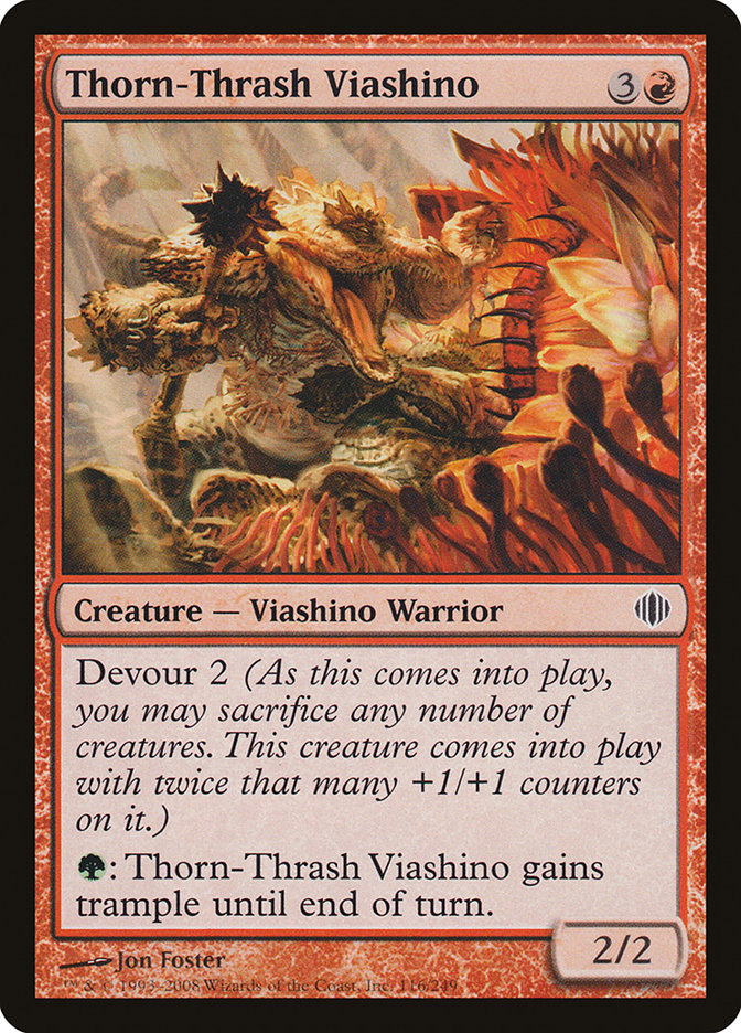 Thorn-Thrash Viashino [Shards of Alara] | Play N Trade Winnipeg
