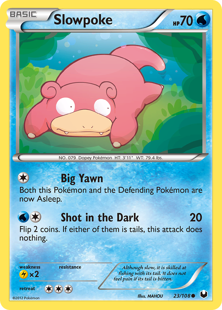 Slowpoke (23/108) [Black & White: Dark Explorers] | Play N Trade Winnipeg