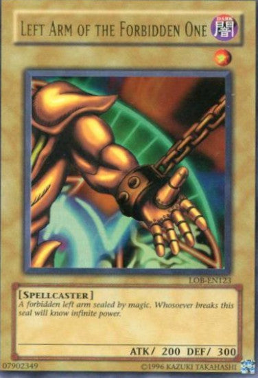 Left Arm of the Forbidden One [LOB-EN123] Ultra Rare | Play N Trade Winnipeg