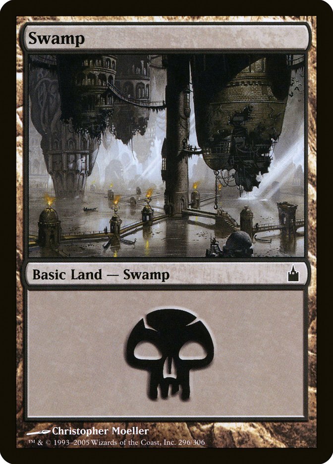 Swamp (296) [Ravnica: City of Guilds] | Play N Trade Winnipeg