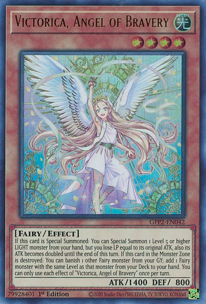 Victorica, Angel of Bravery [GFP2-EN042] Ultra Rare | Play N Trade Winnipeg