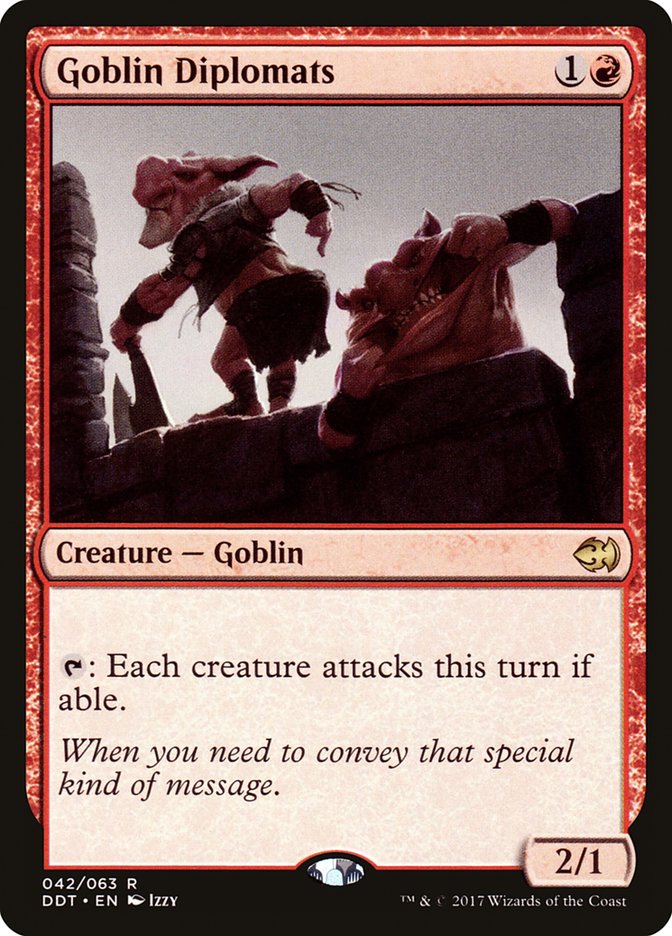 Goblin Diplomats [Duel Decks: Merfolk vs. Goblins] | Play N Trade Winnipeg