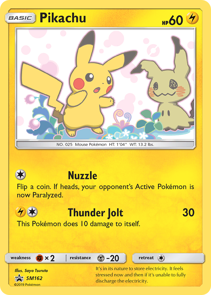 Pikachu (SM162) [Sun & Moon: Black Star Promos] | Play N Trade Winnipeg