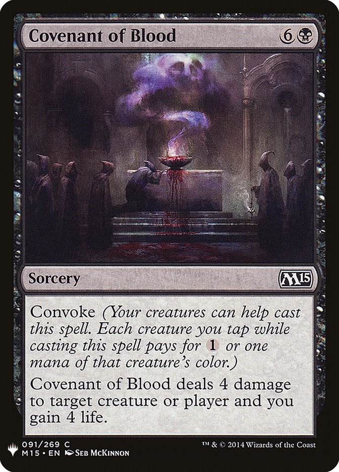 Covenant of Blood [Mystery Booster] | Play N Trade Winnipeg
