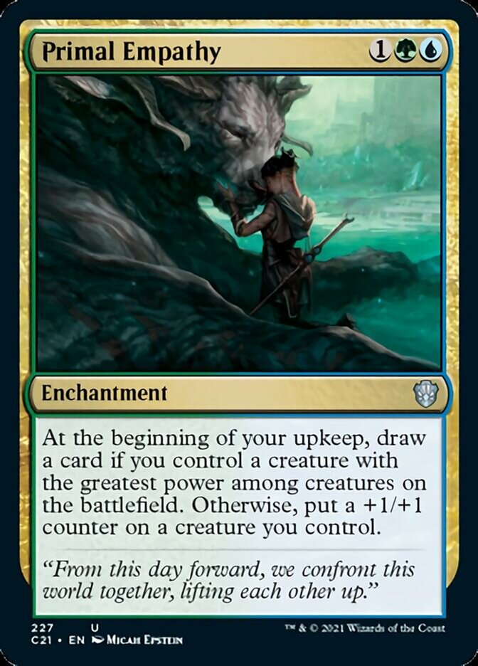Primal Empathy [Commander 2021] | Play N Trade Winnipeg