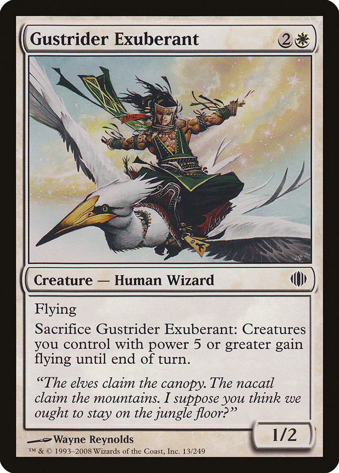 Gustrider Exuberant [Shards of Alara] | Play N Trade Winnipeg