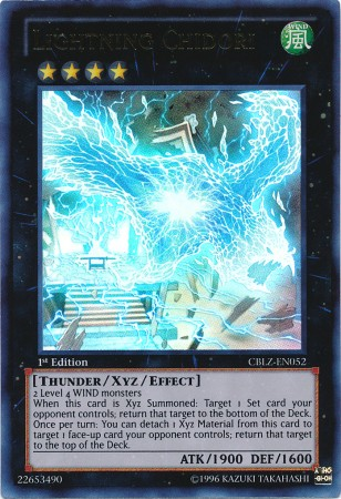 Lightning Chidori [CBLZ-EN052] Ultra Rare | Play N Trade Winnipeg