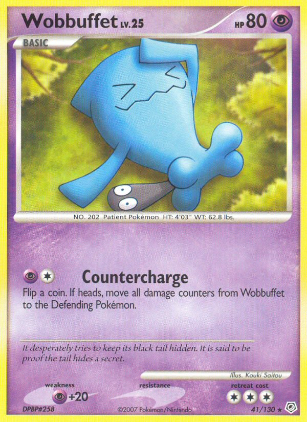 Wobbuffet (41/130) [Diamond & Pearl: Base Set] | Play N Trade Winnipeg