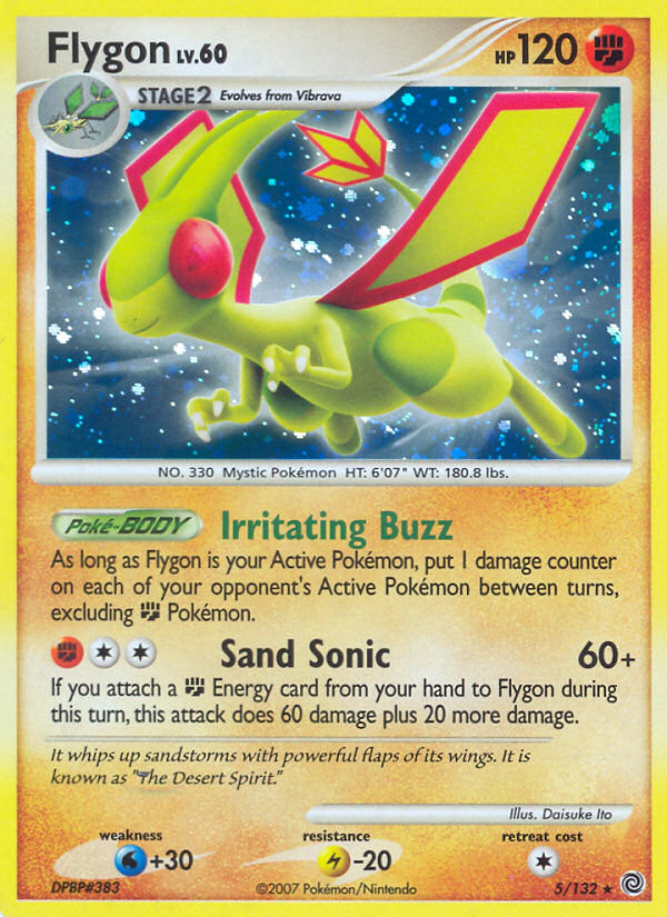 Flygon (5/132) [Diamond & Pearl: Secret Wonders] | Play N Trade Winnipeg