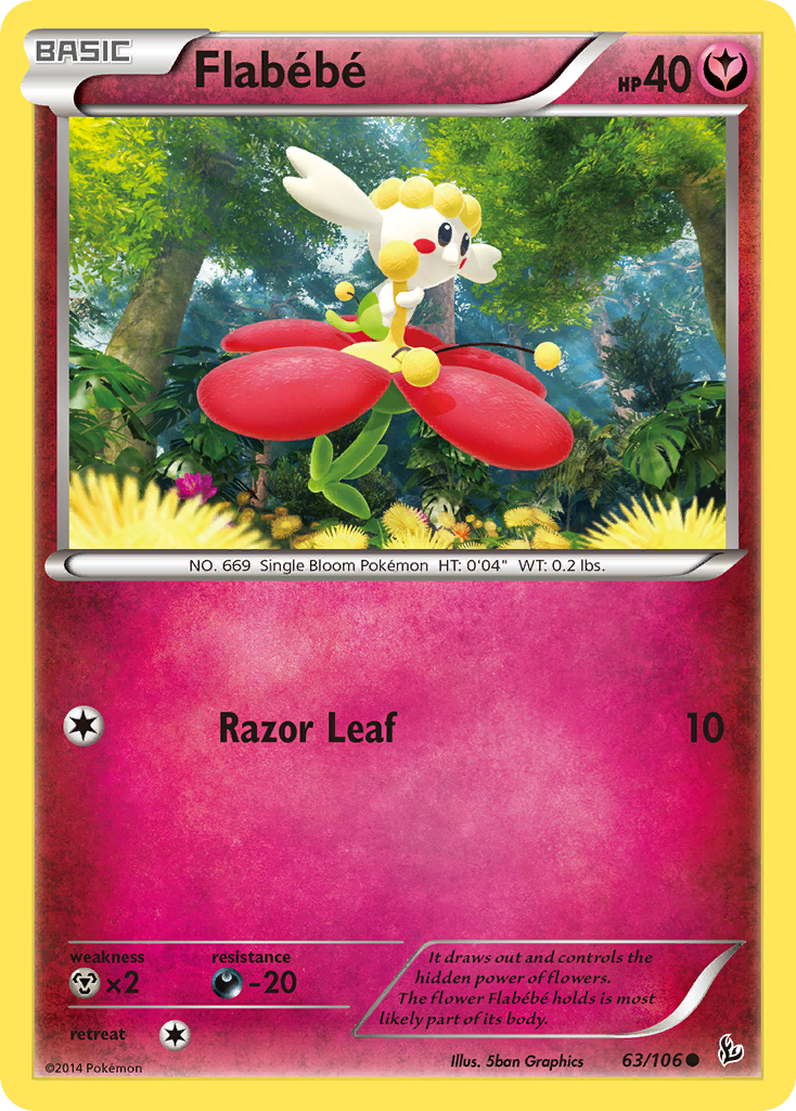 Flabebe (63/106) [XY: Flashfire] | Play N Trade Winnipeg