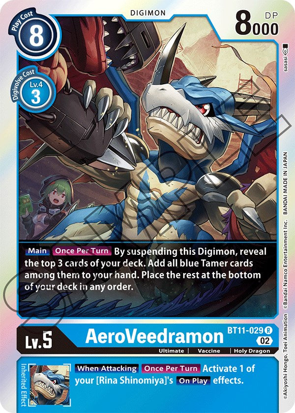 AeroVeedramon [BT11-029] [Dimensional Phase] | Play N Trade Winnipeg