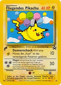 Pikachu (25) (Flying) [Pikachu World Collection Promos] | Play N Trade Winnipeg