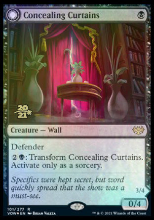 Concealing Curtains // Revealing Eye [Innistrad: Crimson Vow Prerelease Promos] | Play N Trade Winnipeg