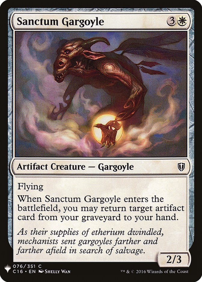 Sanctum Gargoyle [Mystery Booster] | Play N Trade Winnipeg