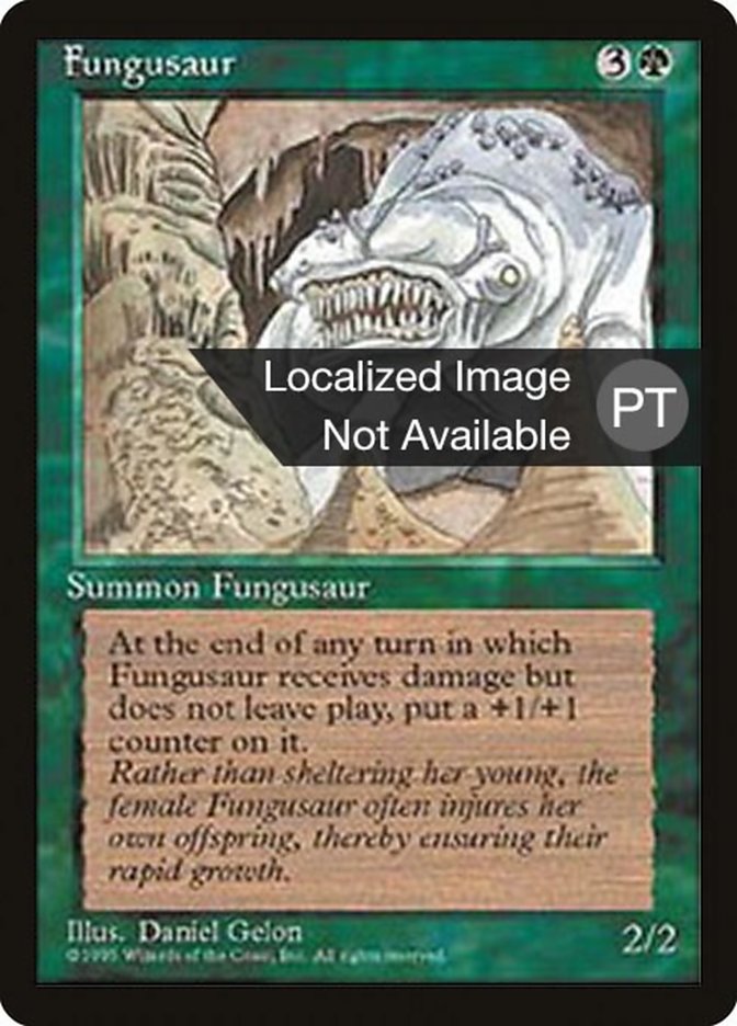 Fungusaur [Fourth Edition (Foreign Black Border)] | Play N Trade Winnipeg