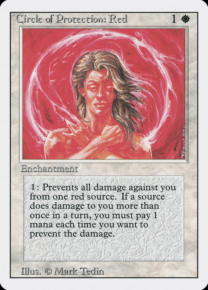 Circle of Protection: Red [Revised Edition] | Play N Trade Winnipeg