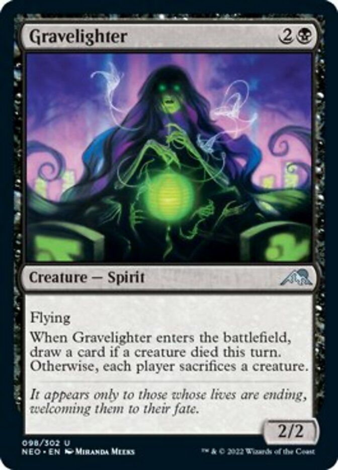 Gravelighter [Kamigawa: Neon Dynasty] | Play N Trade Winnipeg