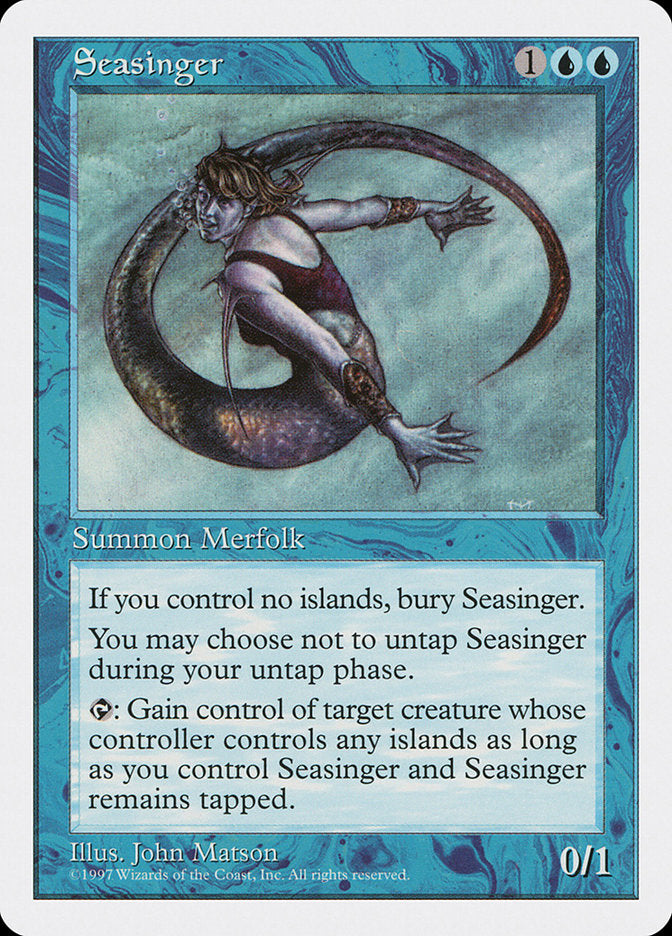 Seasinger [Fifth Edition] | Play N Trade Winnipeg