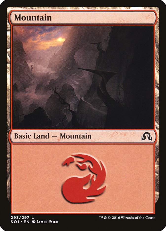 Mountain (293) [Shadows over Innistrad] | Play N Trade Winnipeg