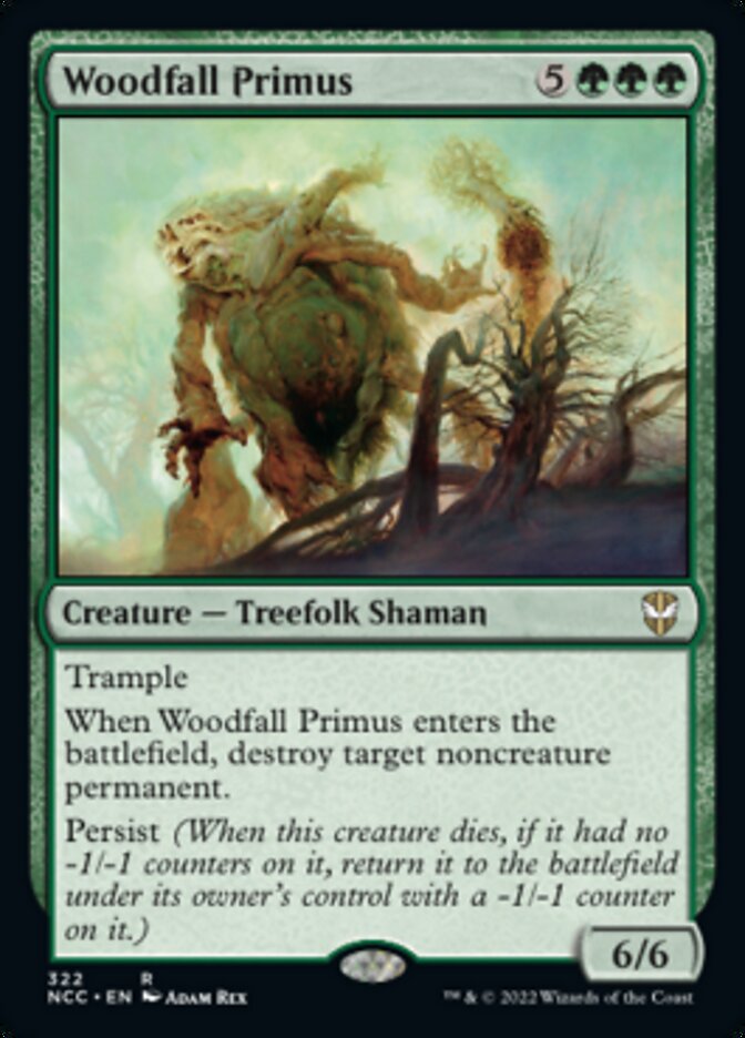 Woodfall Primus [Streets of New Capenna Commander] | Play N Trade Winnipeg