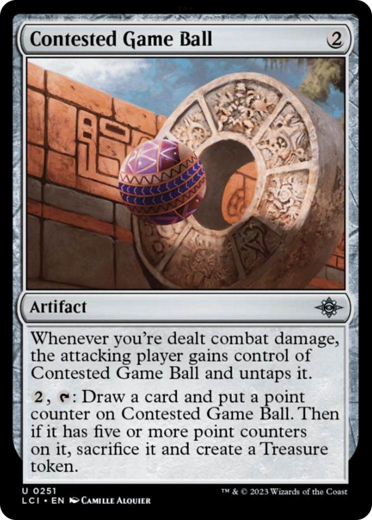 Contested Game Ball [The Lost Caverns of Ixalan] | Play N Trade Winnipeg