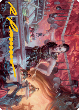 Asmoranomardicadaistinaculdacar Art Card (Gold-Stamped Signature) [Modern Horizons 2 Art Series] | Play N Trade Winnipeg